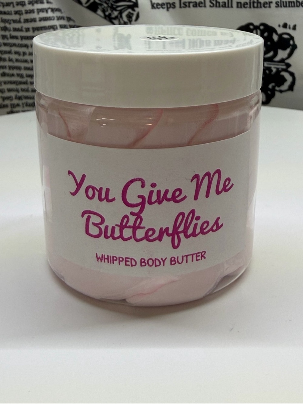 You Give Me Butterflies Whipped Body Butter - Pink